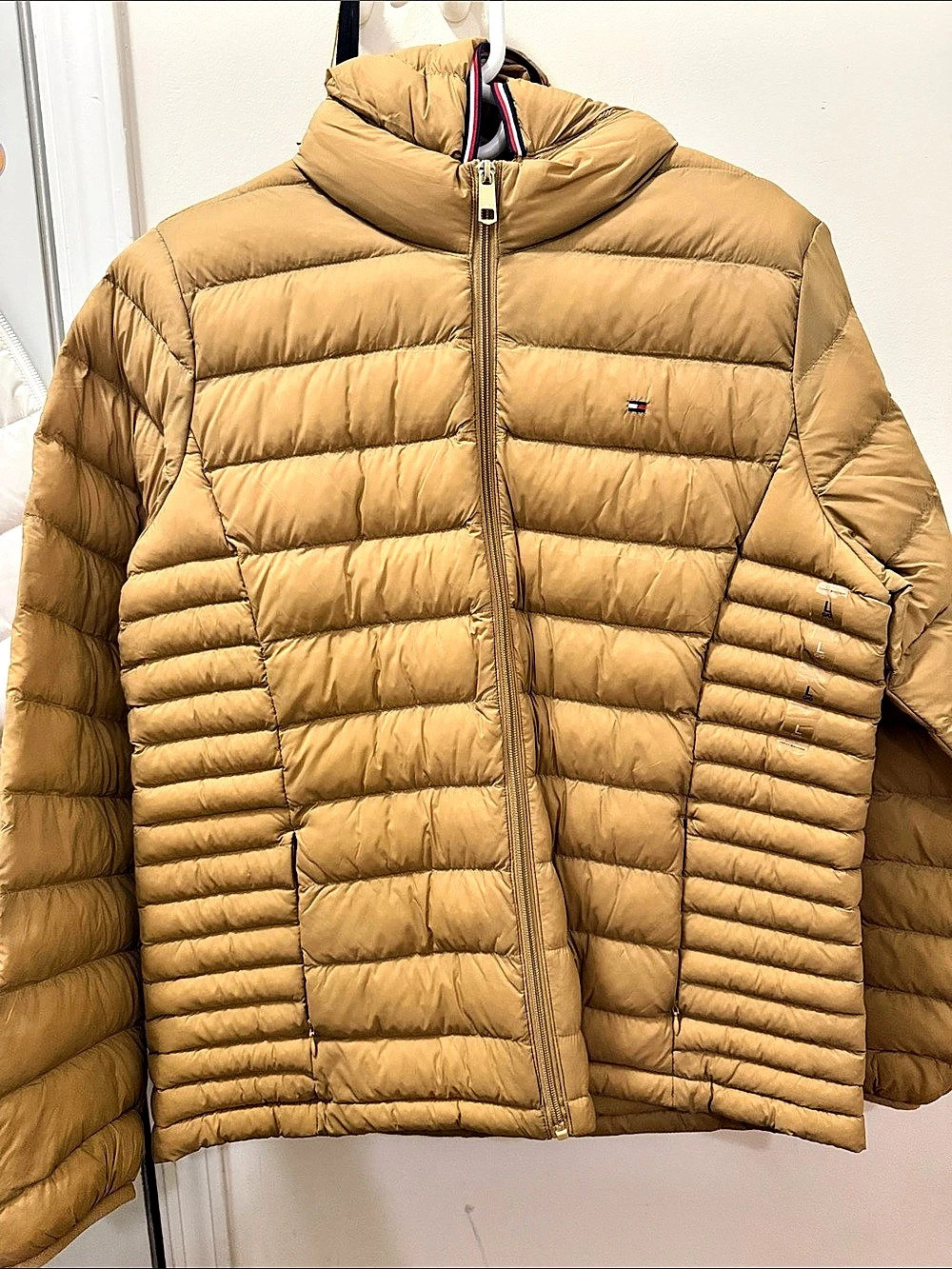 Tommy Hilfiger Puffer Jacket Brown Large